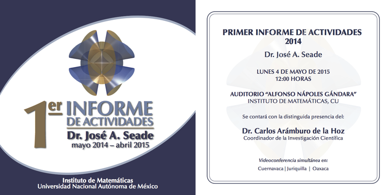 invitacion informe 2014