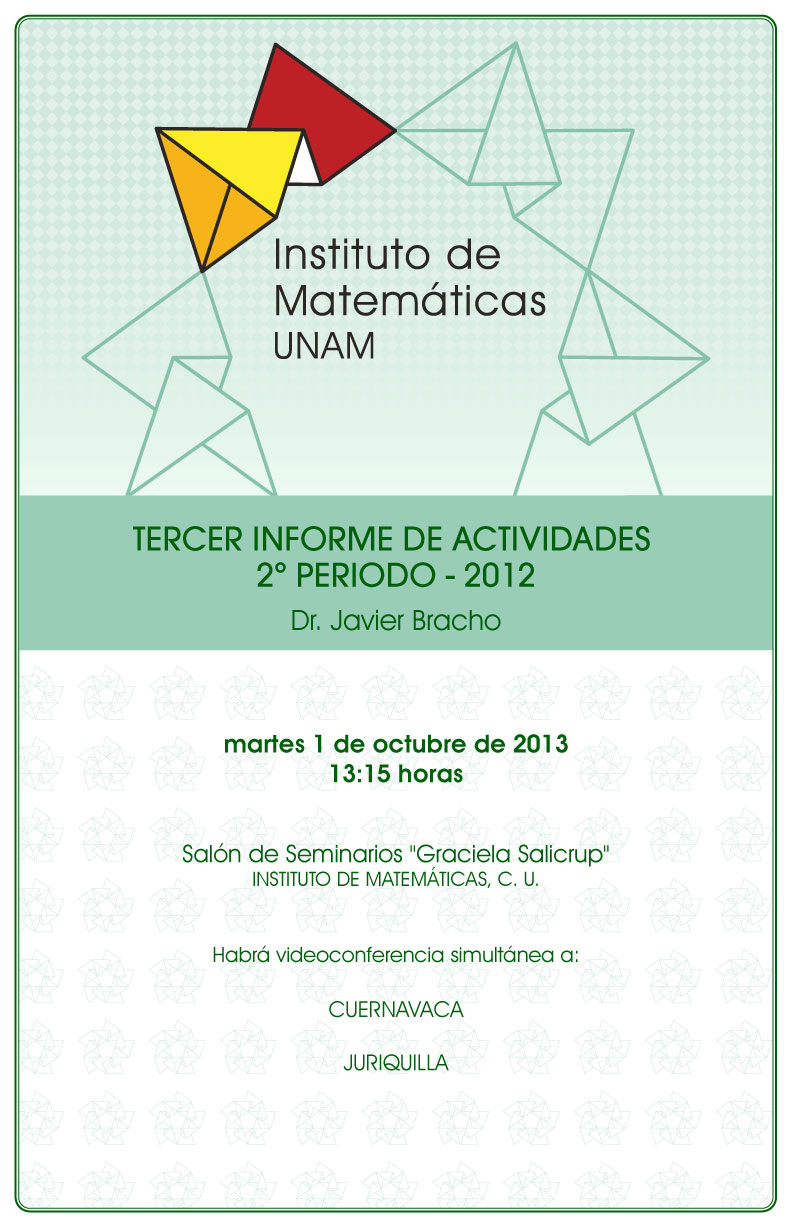 Tercer informe de actividades