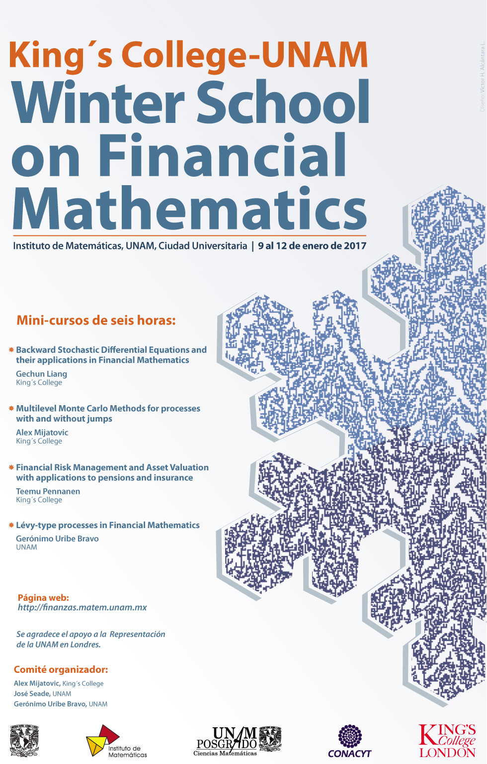 Escuela de Invierno en Matemáticas Financieras, King´s College-UNAM