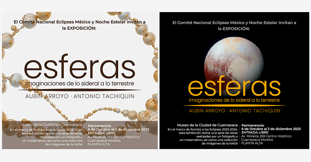 Exposición "ESFERAS: Imaginaciones de lo sideral a lo terrestre"