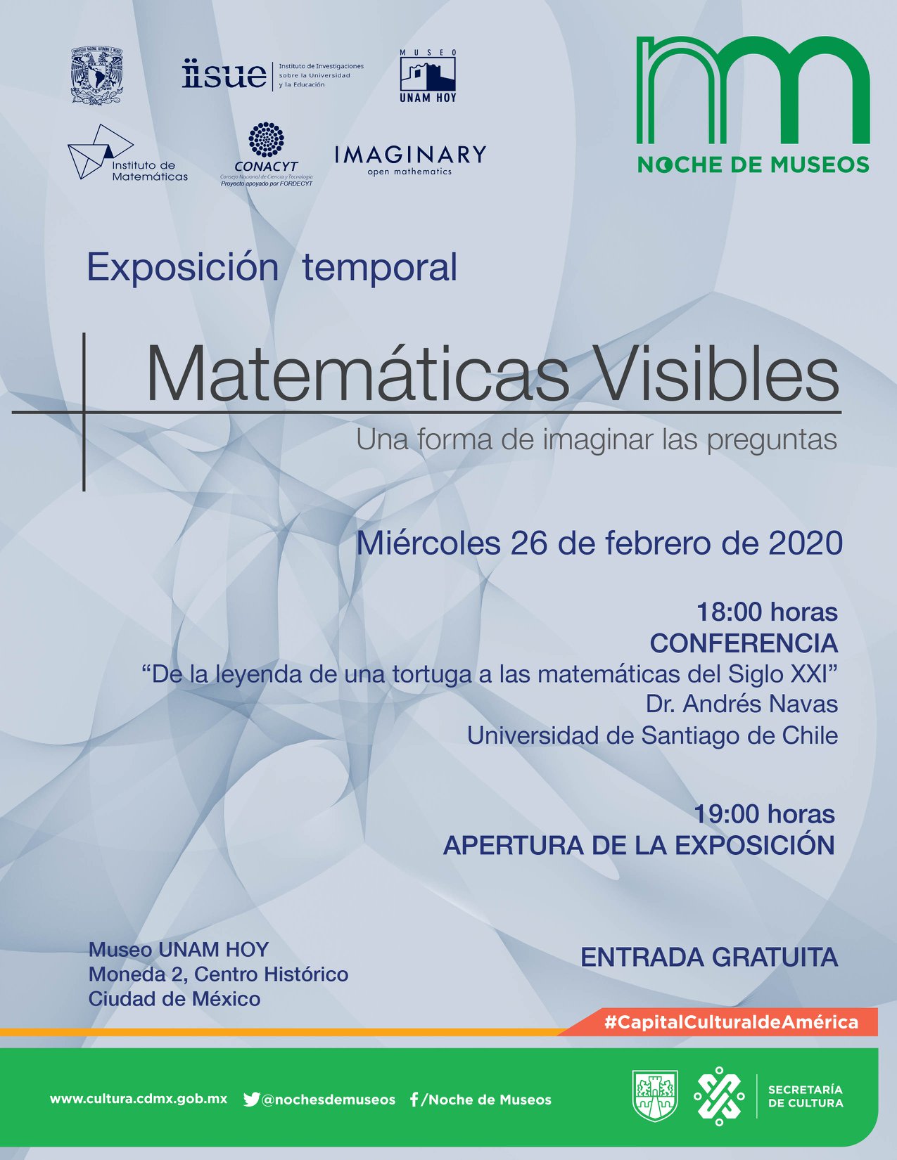 Inicia la exposición Matemáticas Visibles en el Museo UNAM HOY