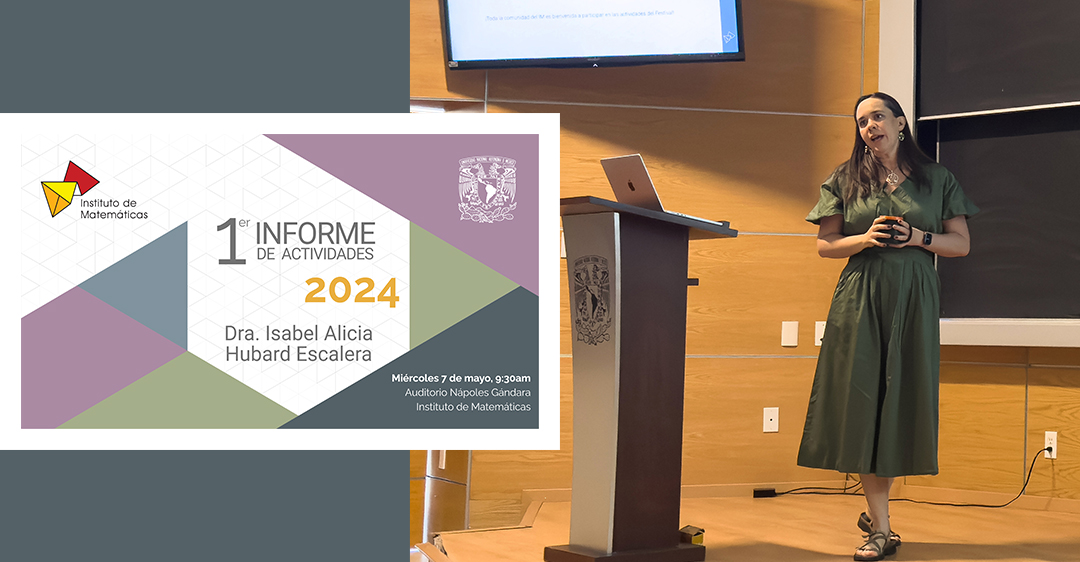 La Dra. Isabel A. Hubard Escalera presenta su primer informe de actividades, 2024