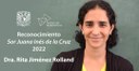 Rita Jiménez Rolland recibe el Reconocimiento Sor Juana Inés de la Cruz 2022