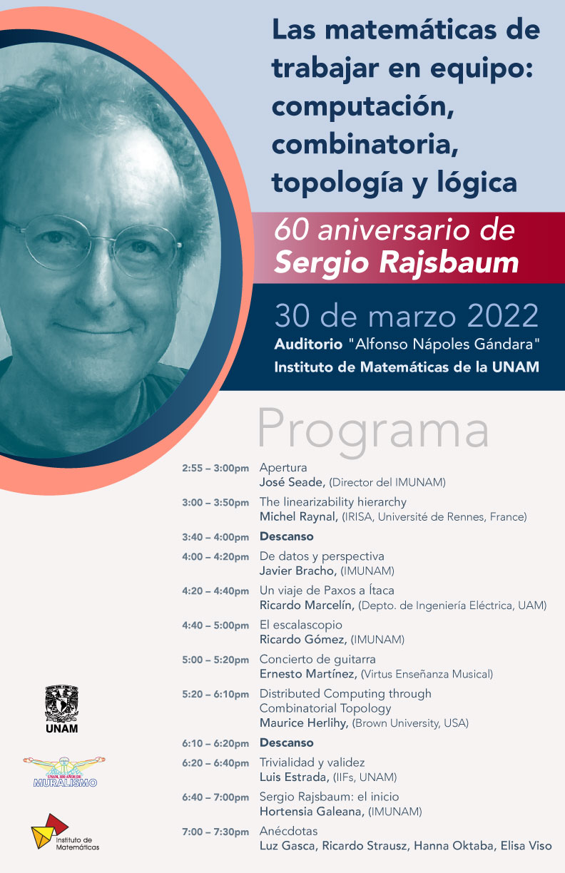 60 aniversario Sergio Rajsbaum