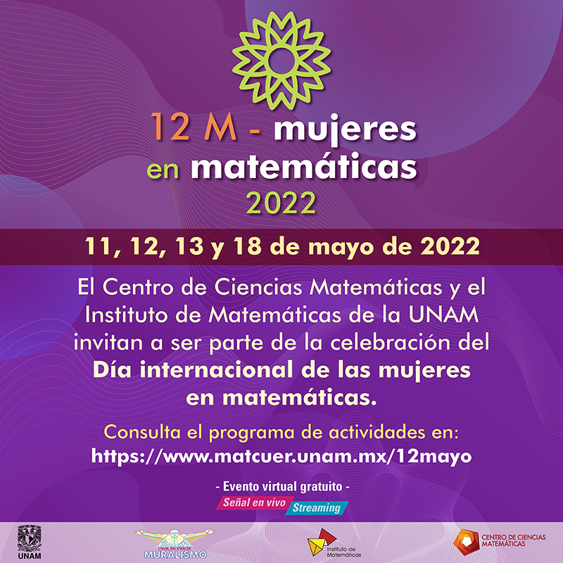 12M - mujeres en matemáticas 2022 - mayo 2022