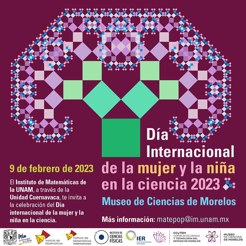 Día Internacional de la mujer y la niña en la ciencia 2023, Museo de Ciencias de Morelos