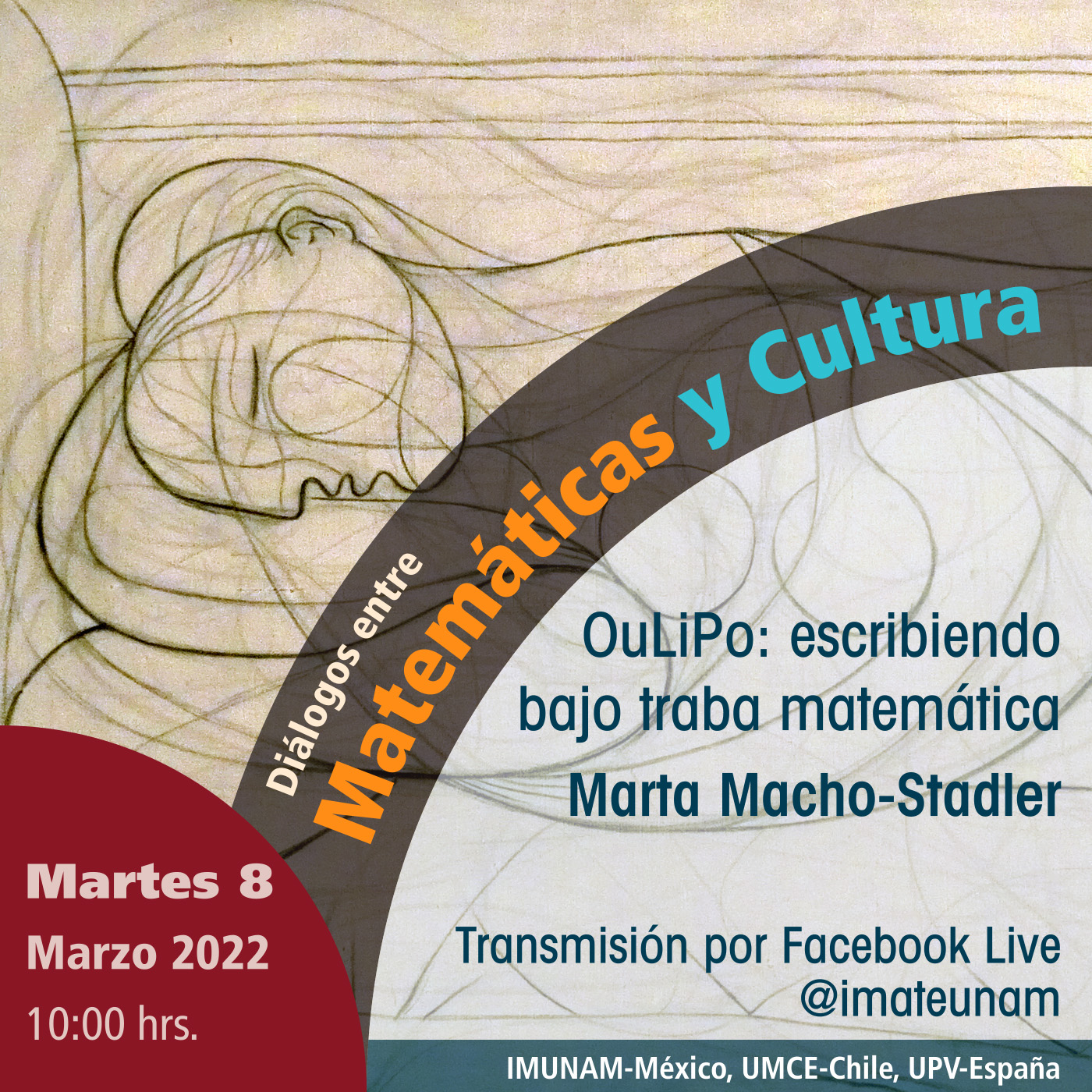Diálogos entre Matemáticas y Cultura. 8 de marzo. Marta Macho-Stadler
