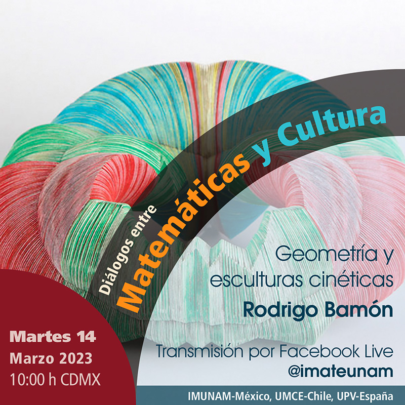 Geometría y esculturas cinéticas, Rodrigo Bamón, 14 de marzo de 2023