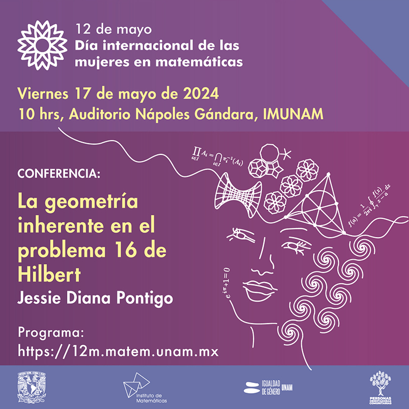 La geometría inherente en el problema 16 de Hilbert - Jessie Diana Pontigo - viernes 17 de mayo de 2024