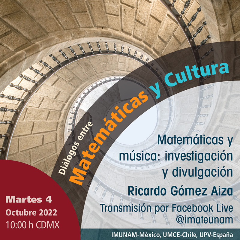 Matemáticas y música: investigación y divulgación - Ricardo Gómez Aiza - 4 de septiembre de 2022