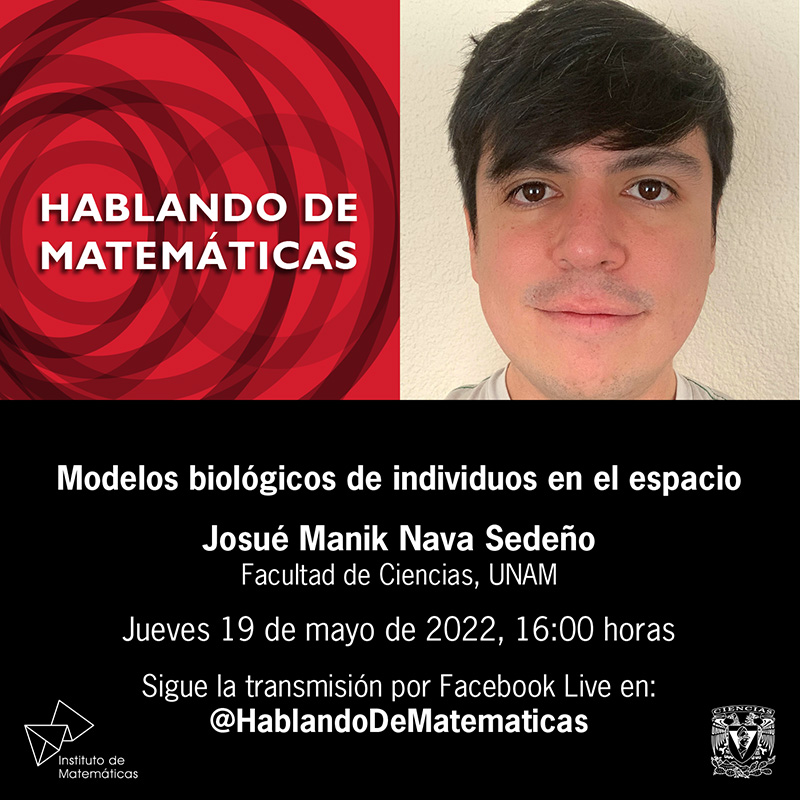 Modelos biológicos de individuos en el espacio - Josúe M. Nava - 19 mayo 2022