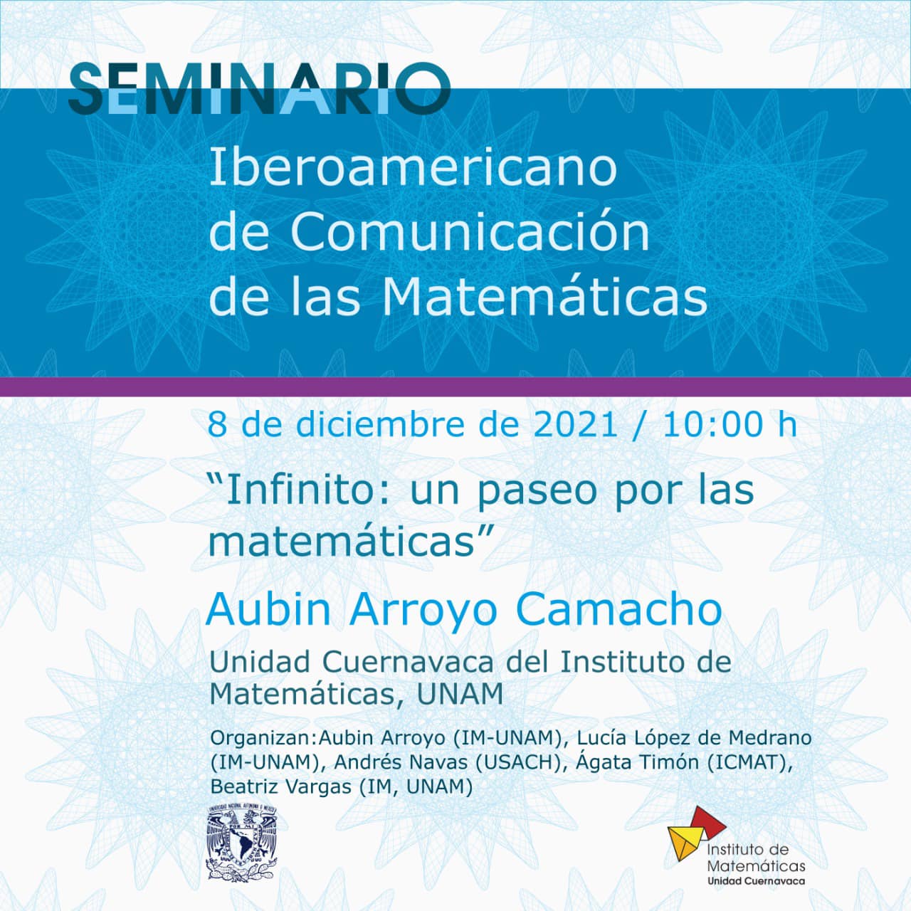 Seminario Iberoamericano de Comunicación de las Matemáticas - 8 de diciembre