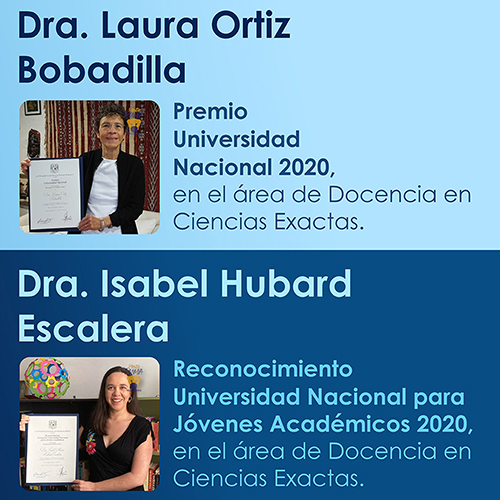 Video Premios: Isabel Hubard RDUNJA 2020 y Laura Ortiz PUN 2020/