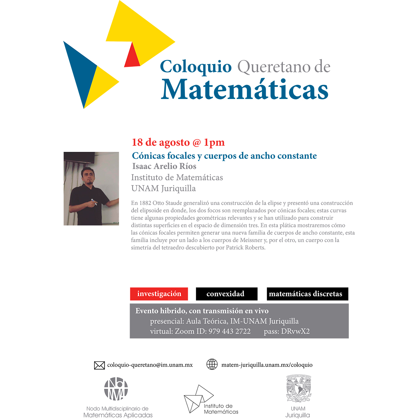 Coloquio Queretano de Matemáticas 