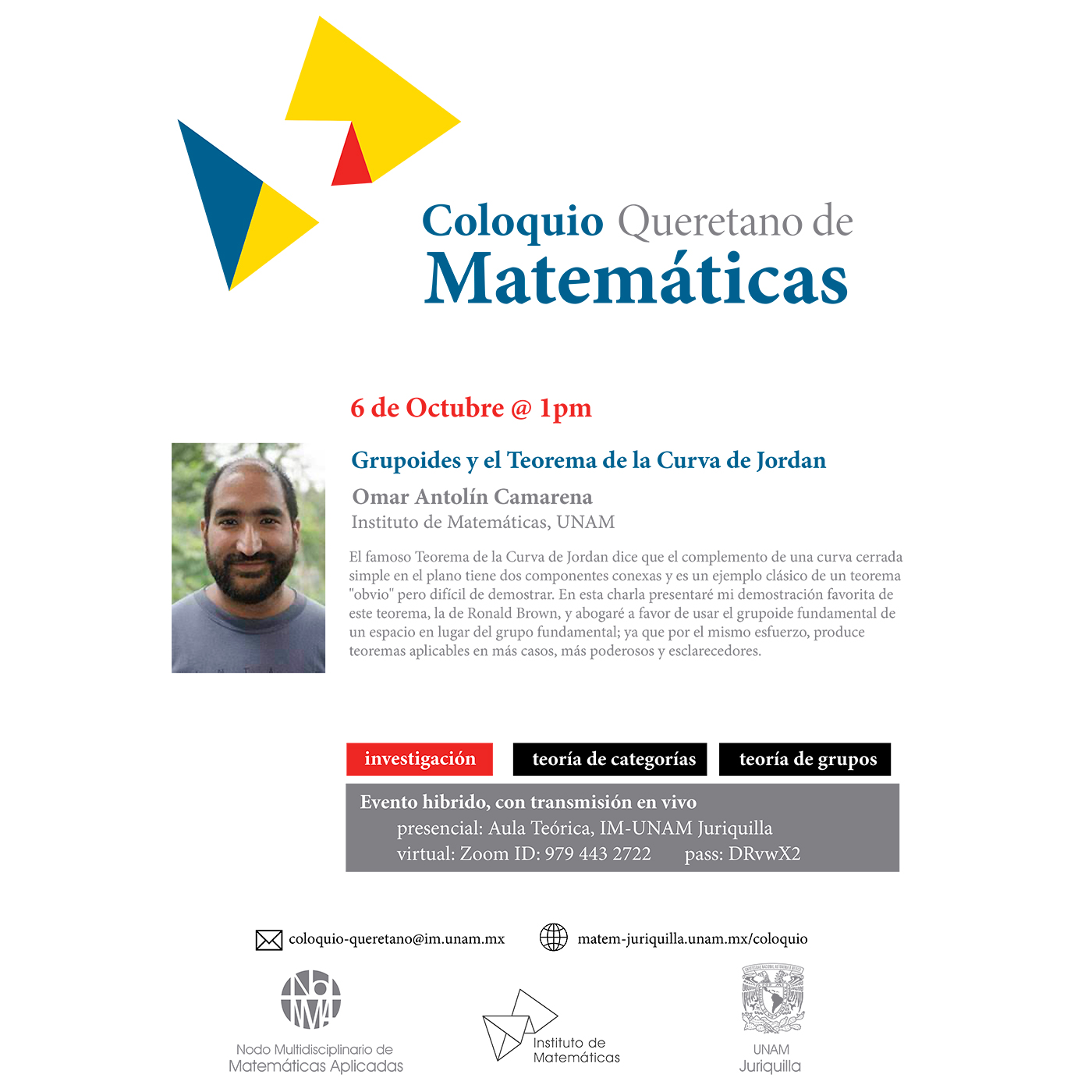 Coloquio Queretano de Matemáticas 