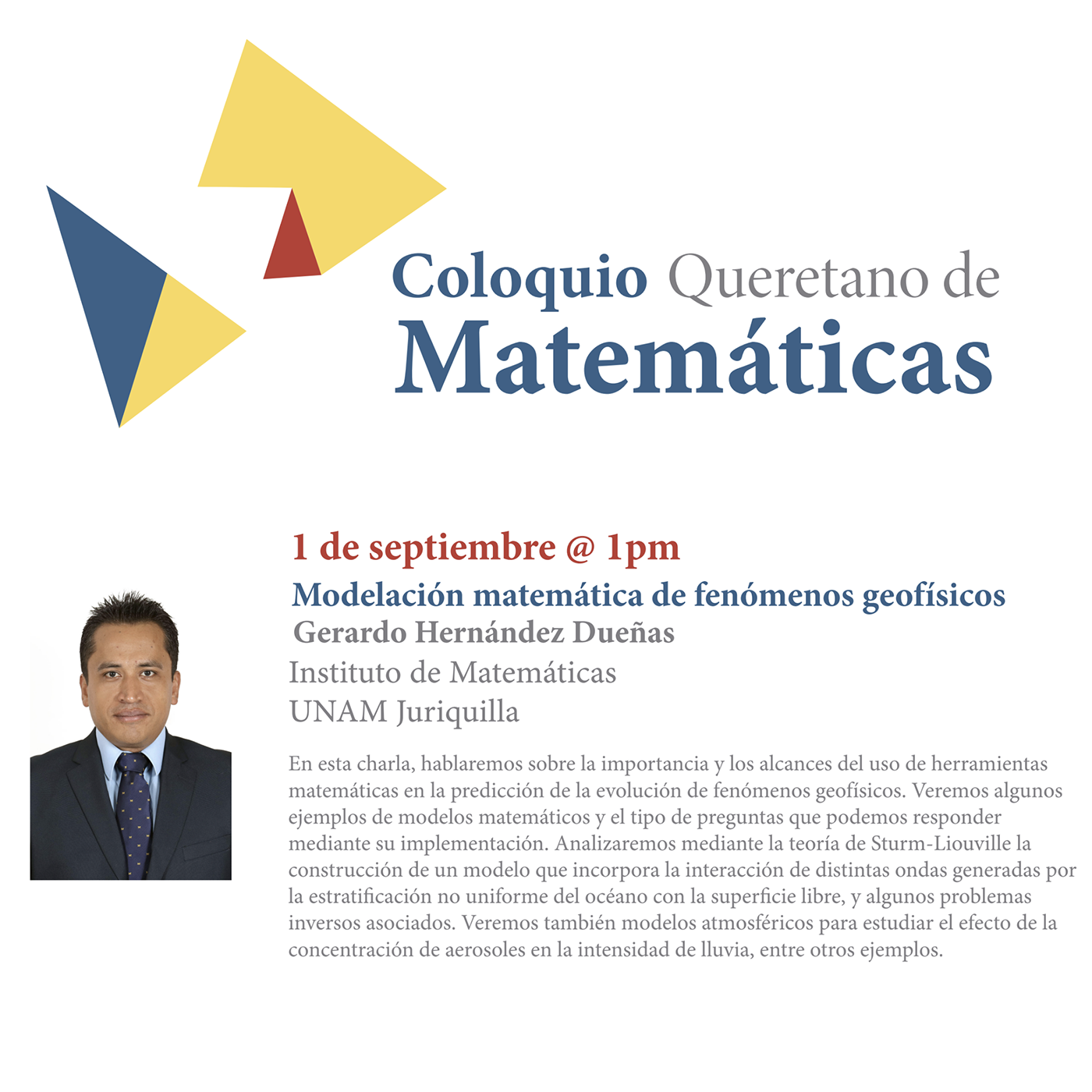 Coloquio Queretano de Matemáticas 