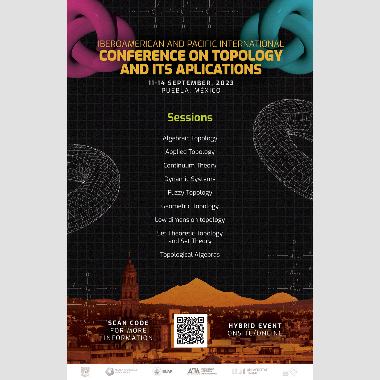 Iberoamerican and Pacific International Conference on Topology and its Aplications