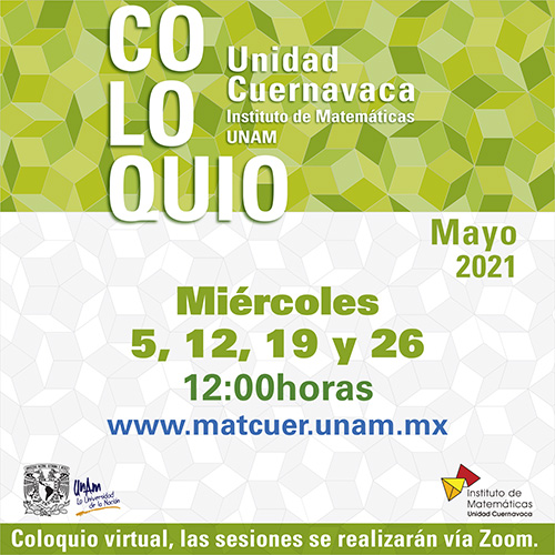 Miércoles 5, 12, 19, 26 de mayo de 2021