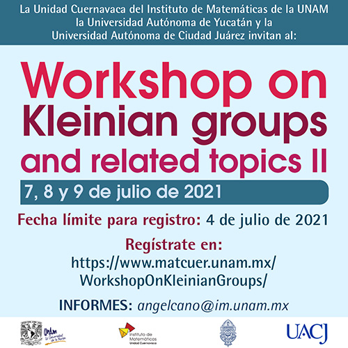 Workshop on Kleinian groups and related topics II