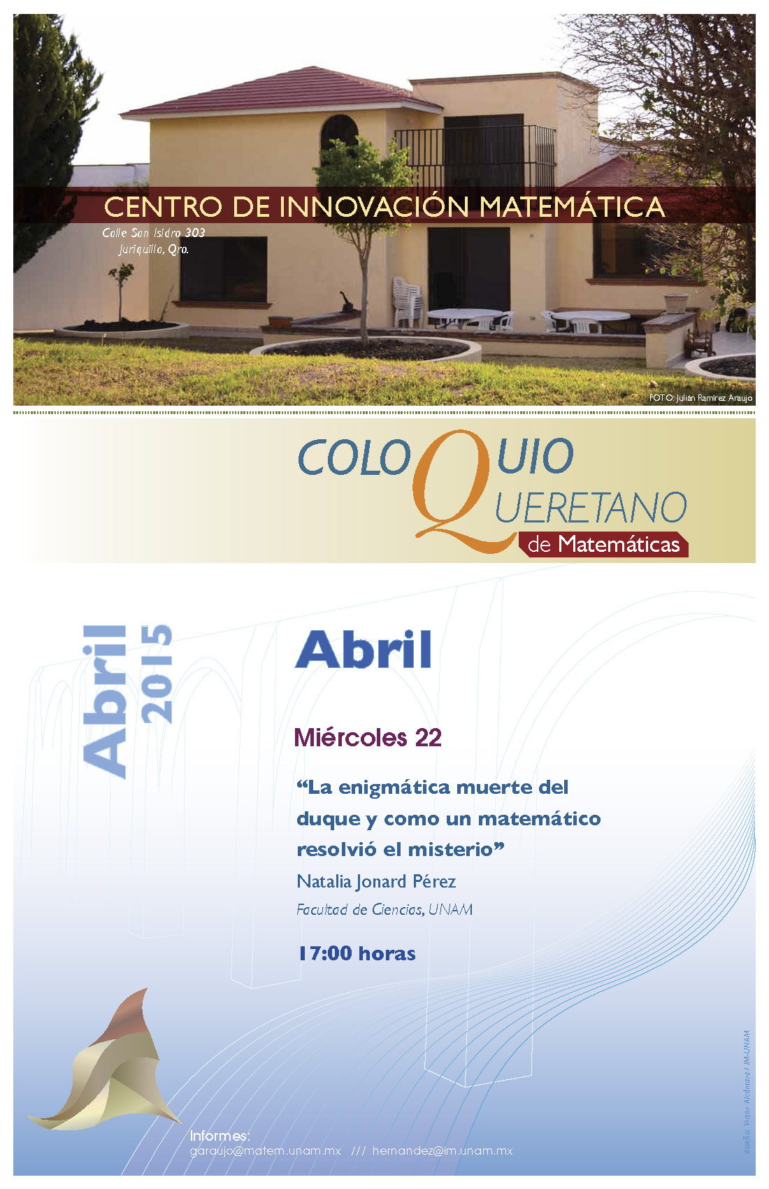 Abril: Coloquio Queretano