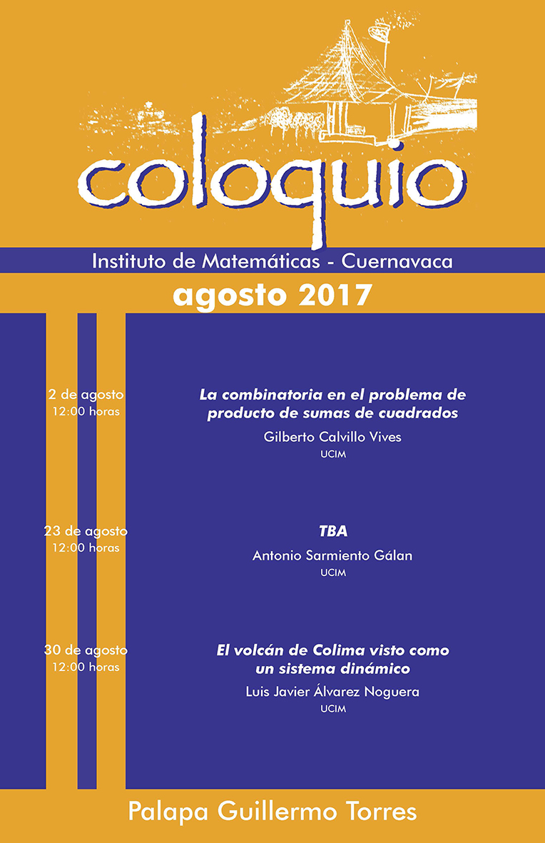 Agosto: Sesiones para Coloquio de la Unidad Cuernavaca 