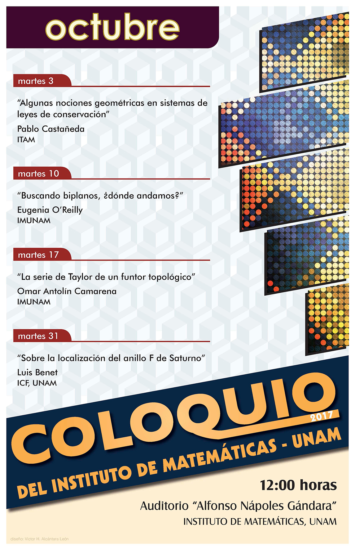 Octubre: Sesiones para Coloquio 