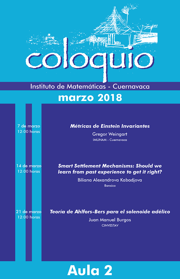Marzo: Sesiones para Coloquio de la Unidad Cuernavaca 