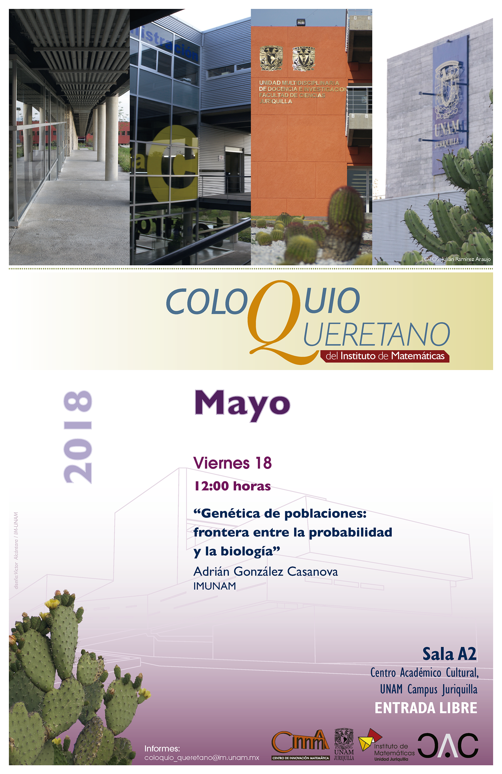 Coloquio Queretano del IMUNAM - Juriquilla