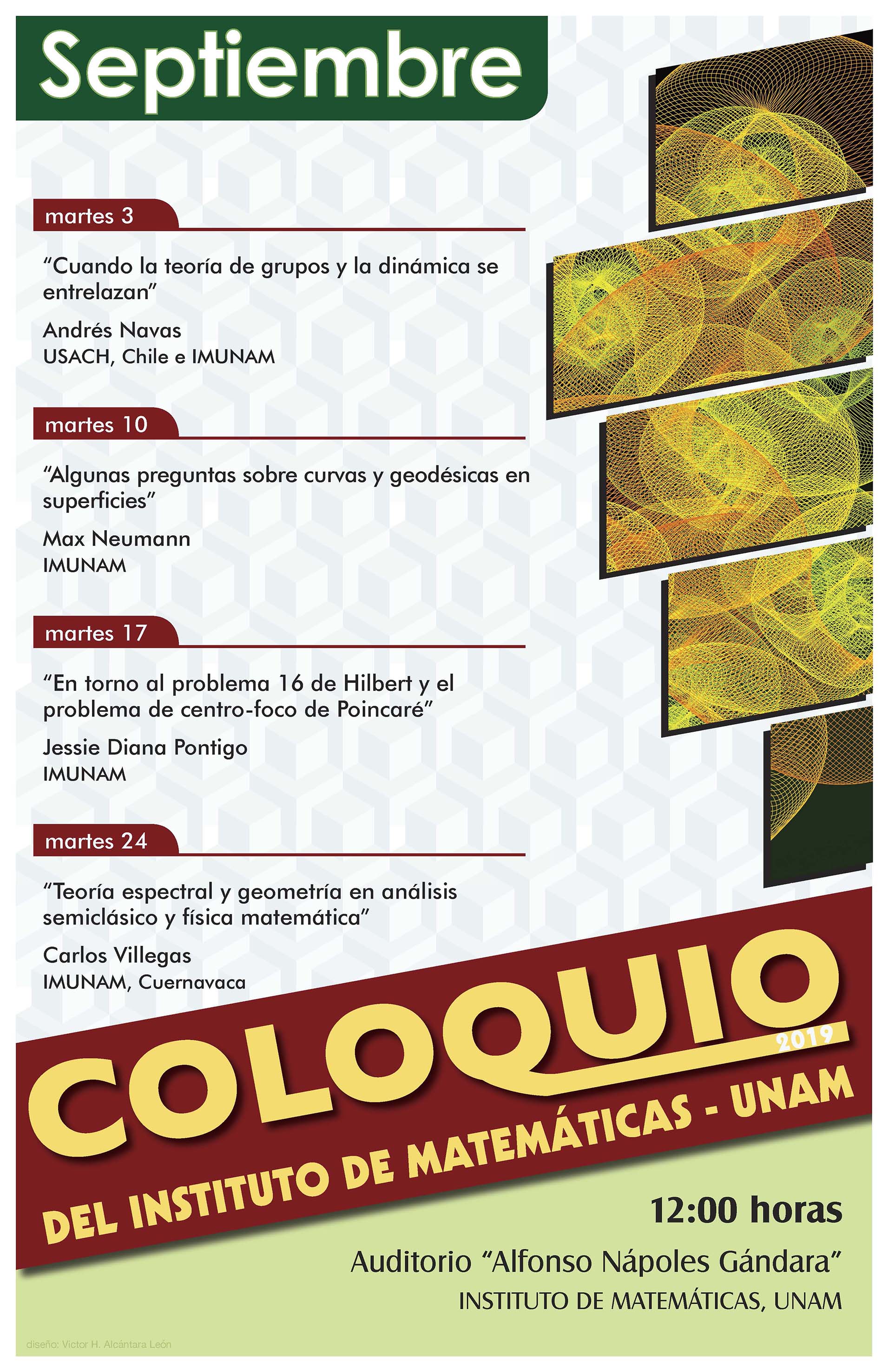 Coloquio del IMUNAM - C.U. 