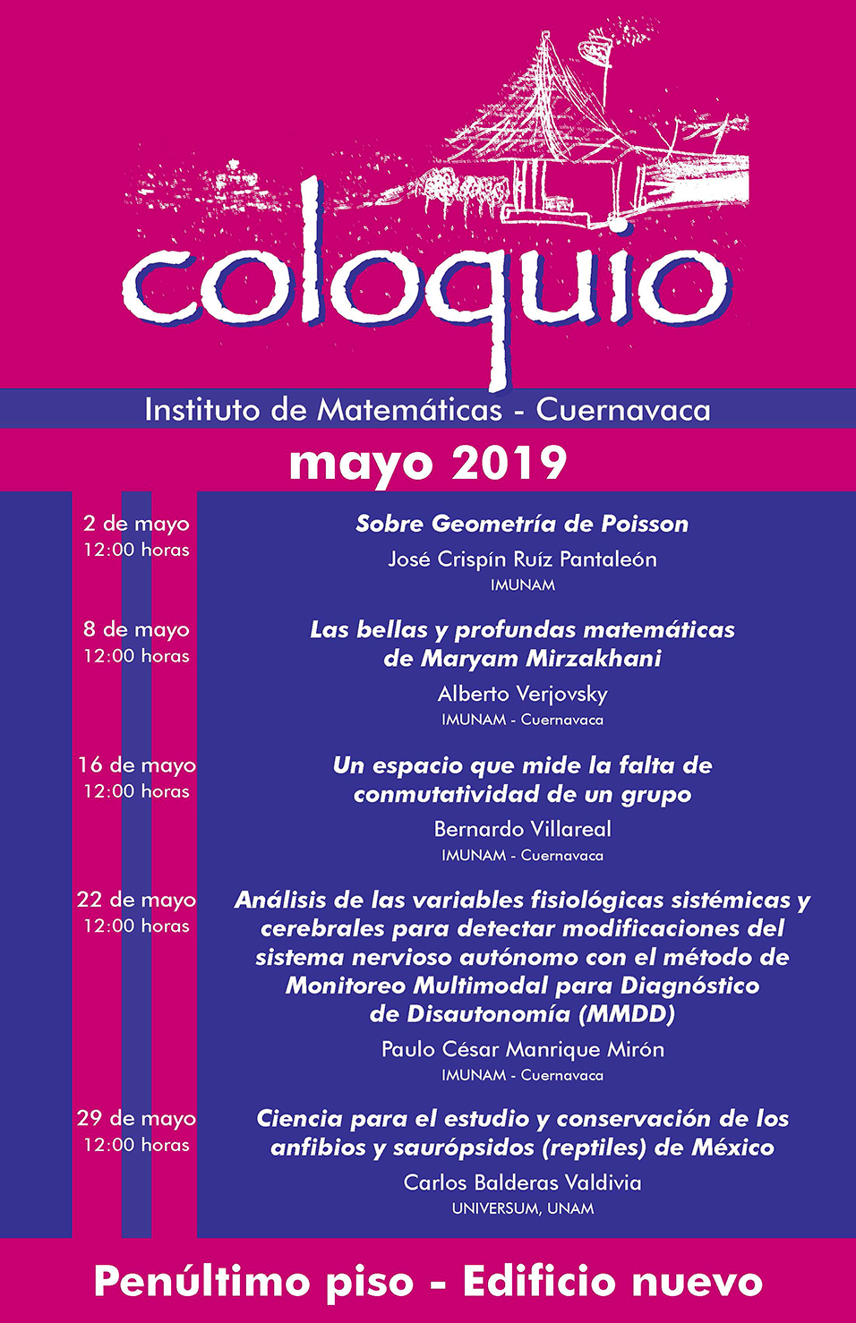 Coloquio del IMUNAM - Cuernavaca