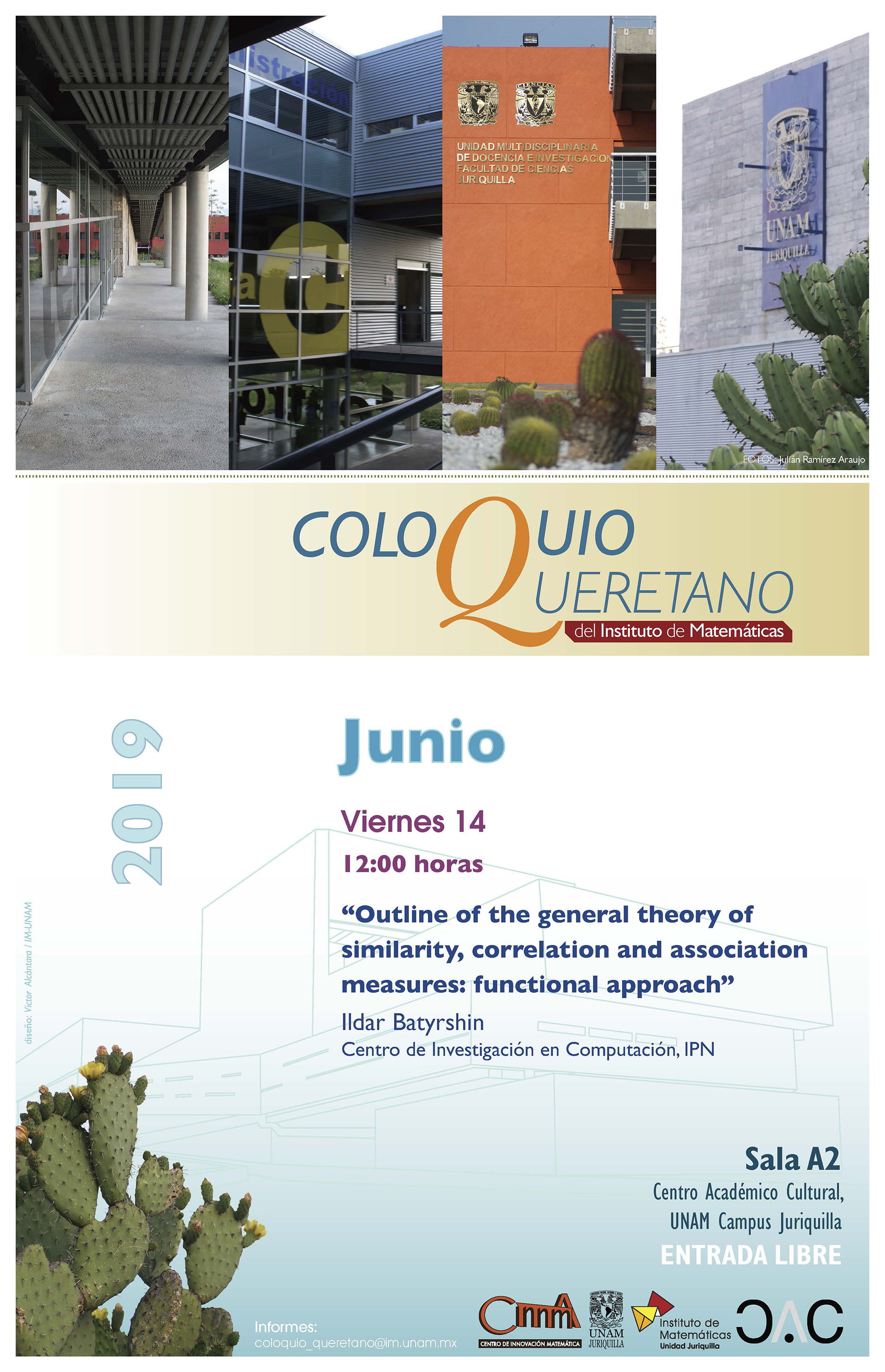 Coloquio Queretano del IMUNAM - Juriquilla 