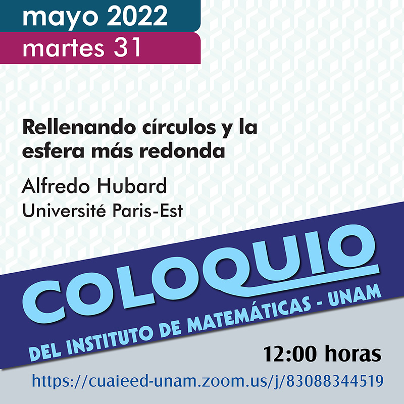 Coloquio del IMUNAM - C.U.