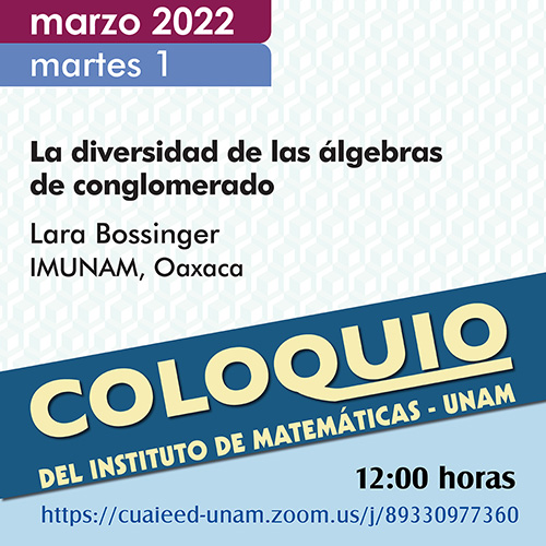 Coloquio del IMUNAM - C.U.