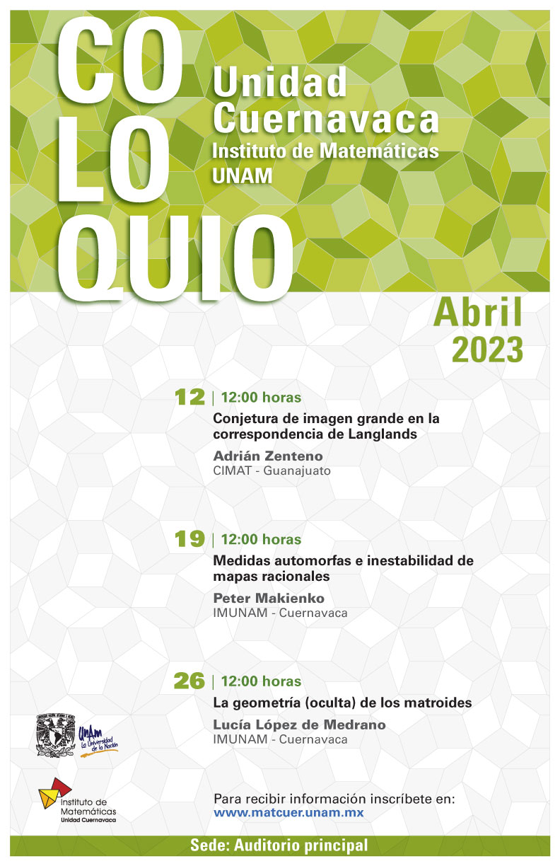Coloquio Cuernavaca, abril de 2023