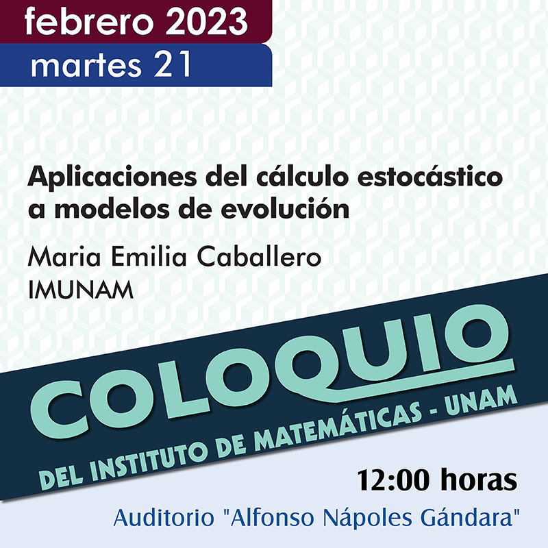 Coloquio del IMUNAM - C. U.