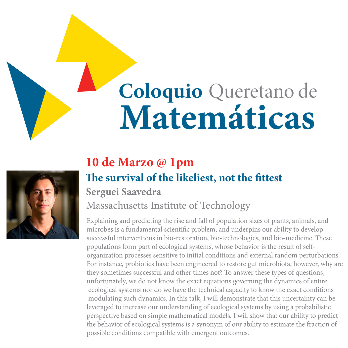 Coloquio Queretano de Matemáticas 