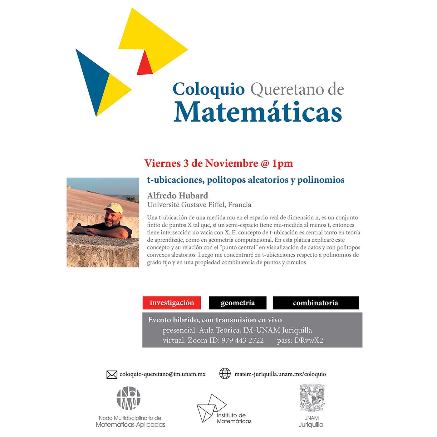 Coloquio Queretano de Matemáticas 