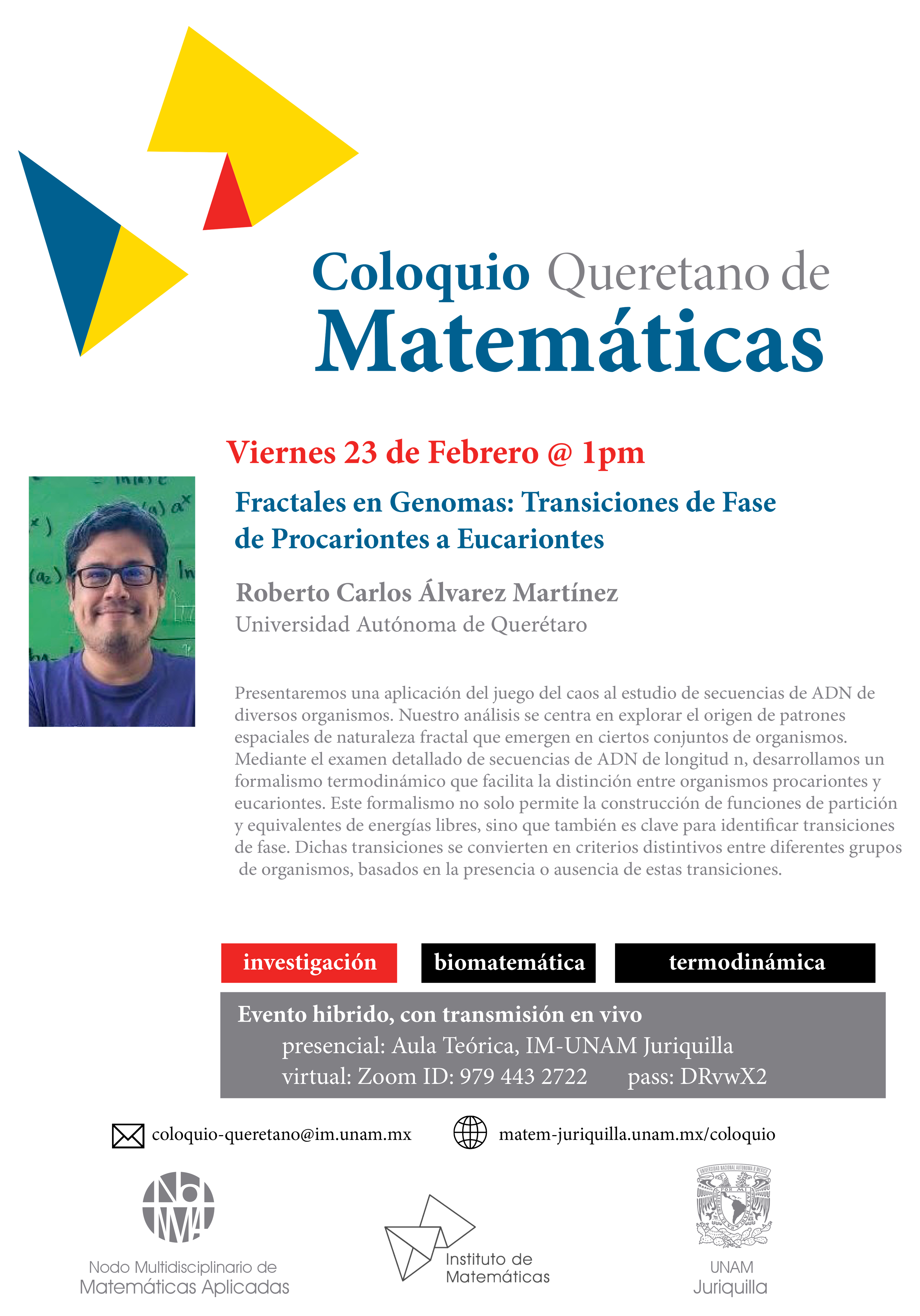 Coloquio Queretano de Matemáticas 