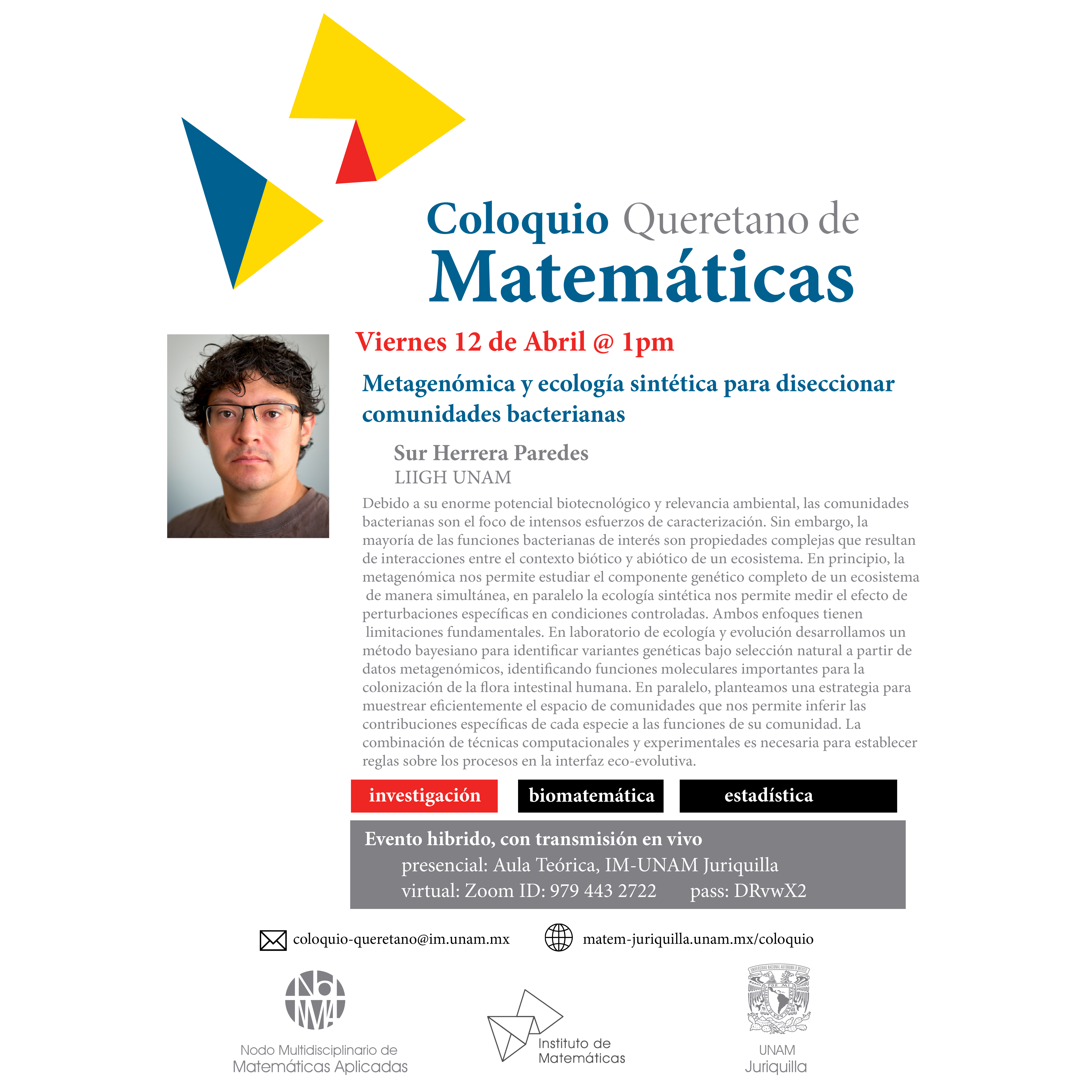 Coloquio Queretano de Matemáticas 