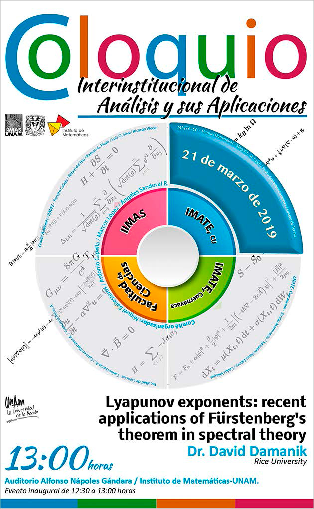 Coloquio Interinstitucional de Análisis y sus Aplicaciones 