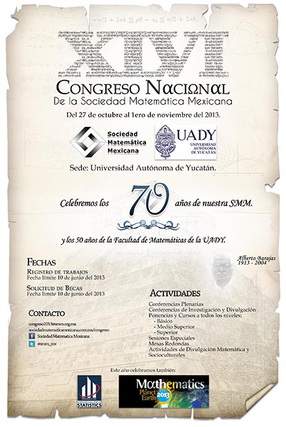 XLVI Congreso Nacional de la Sociedad Matemática Mexicana