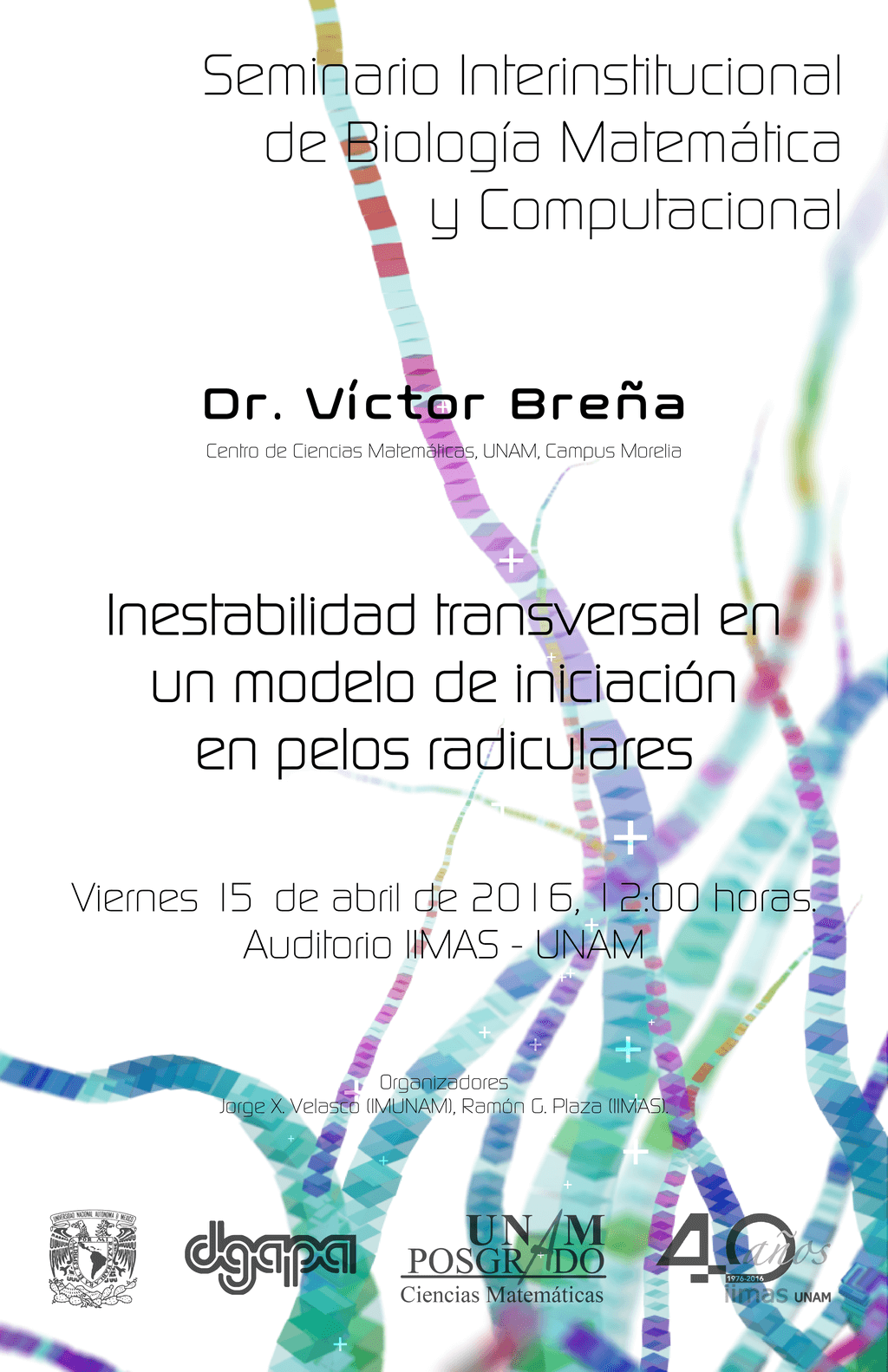 1er. Seminario Interinstitucional de Biología Matemática y Computacional