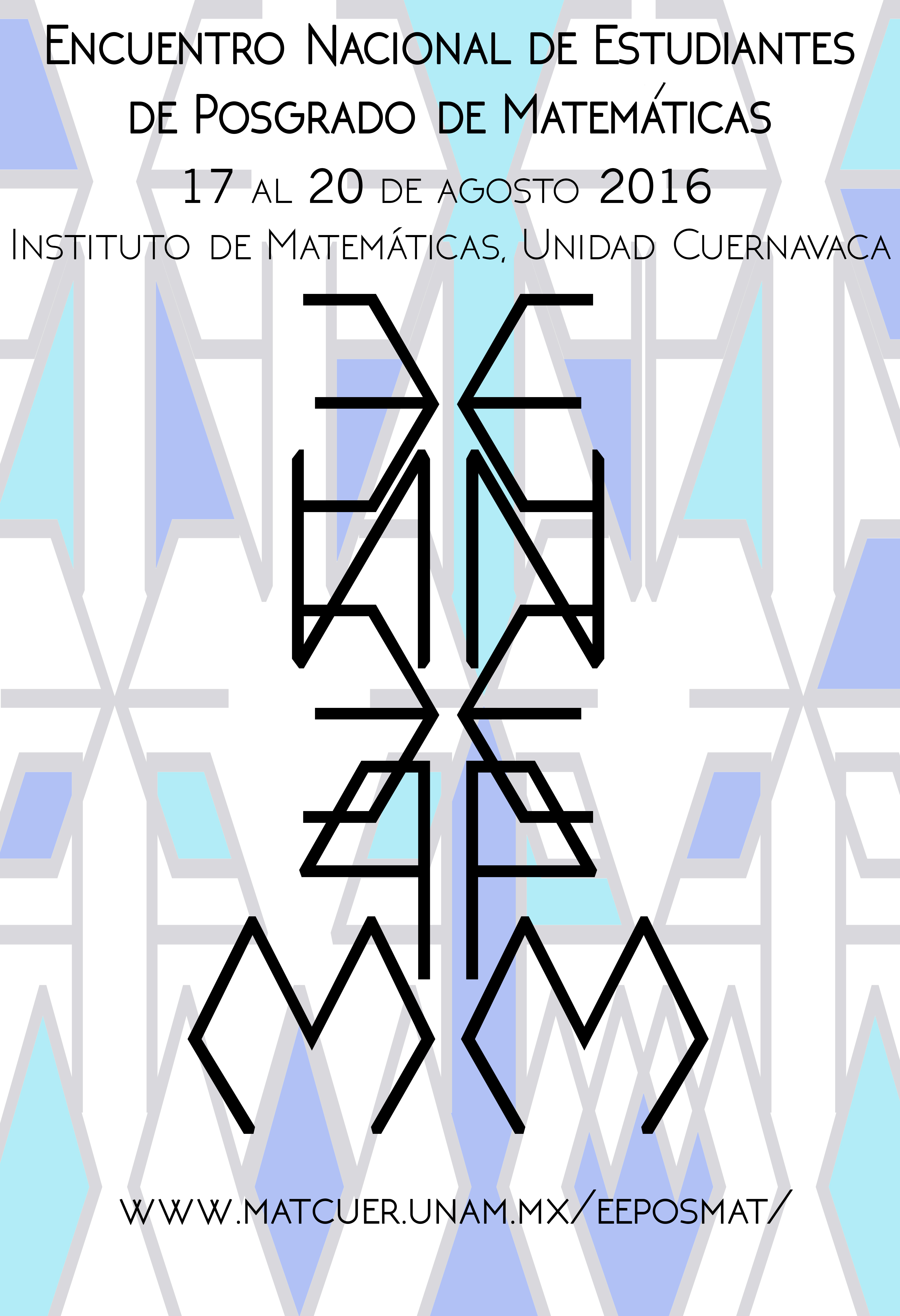 Encuentro Nacional de Estudiantes de Posgrado de Matemáticas