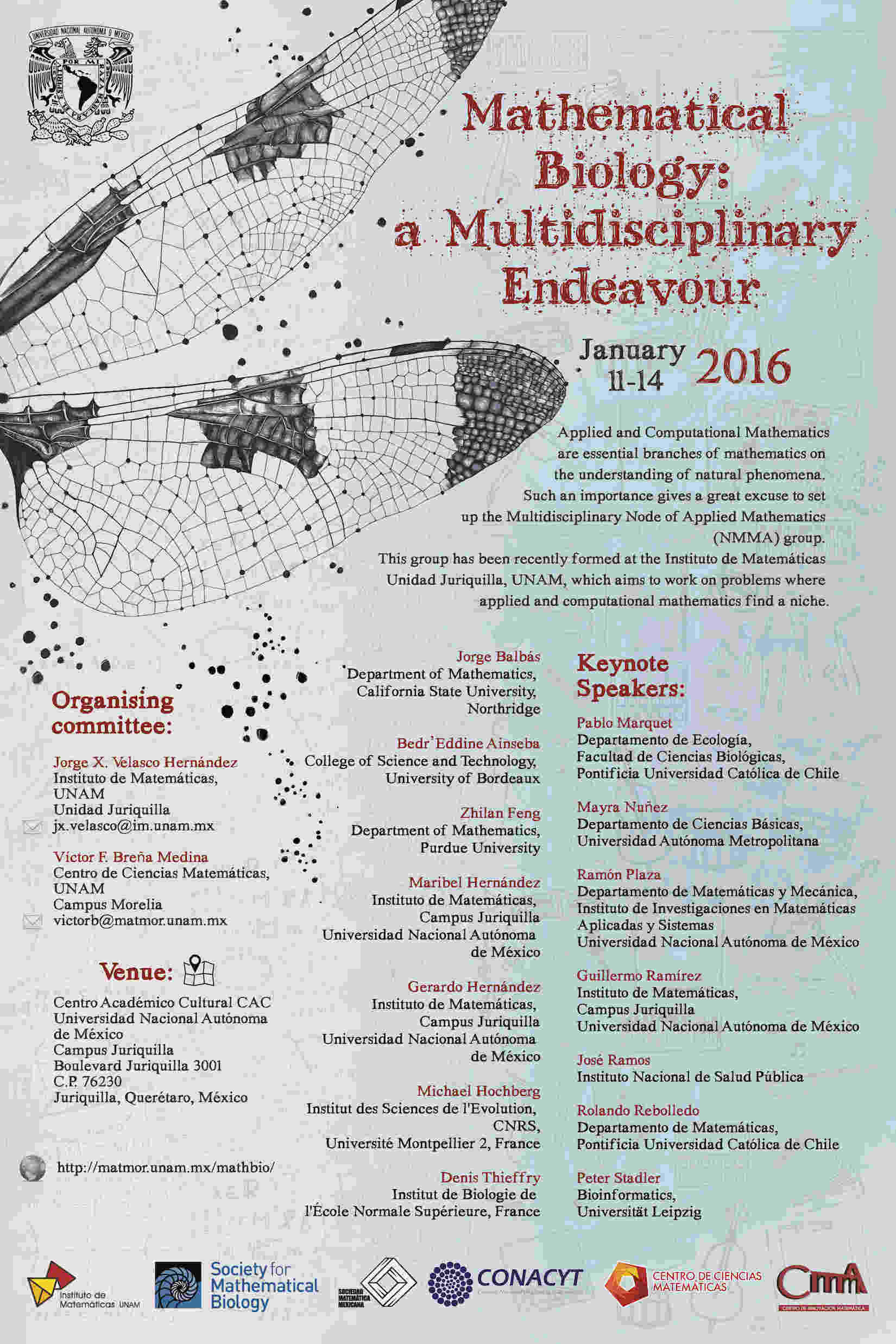 Mathematical Biology: A Multidisciplinary Endeavour