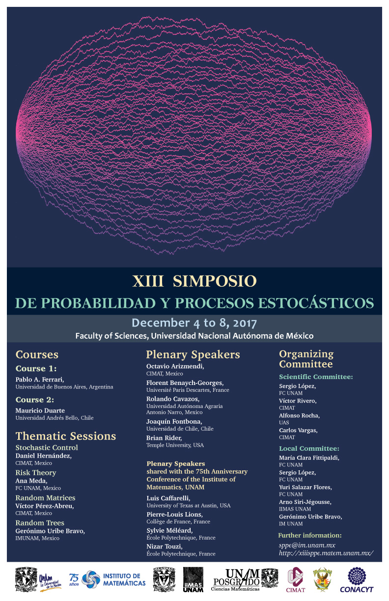 XIII Simposio de Probabilidad y Procesos Estocásticos