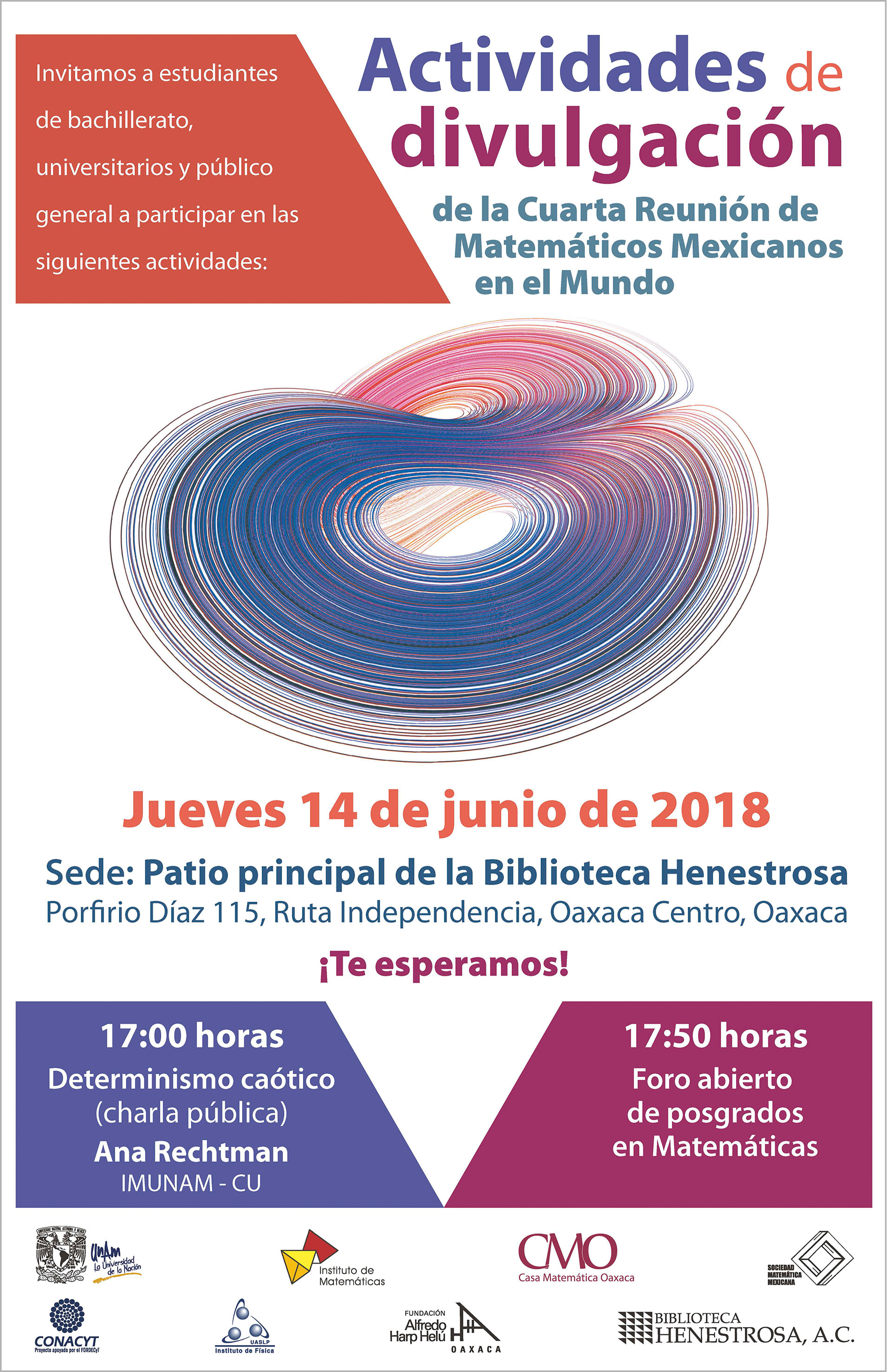 Cuarta Reunión de Matemáticos Mexicanos en el Mundo 