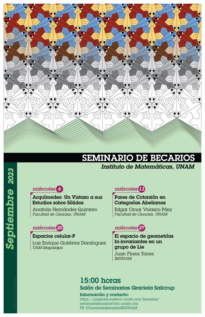 Seminario de becarios: septiembre 2023