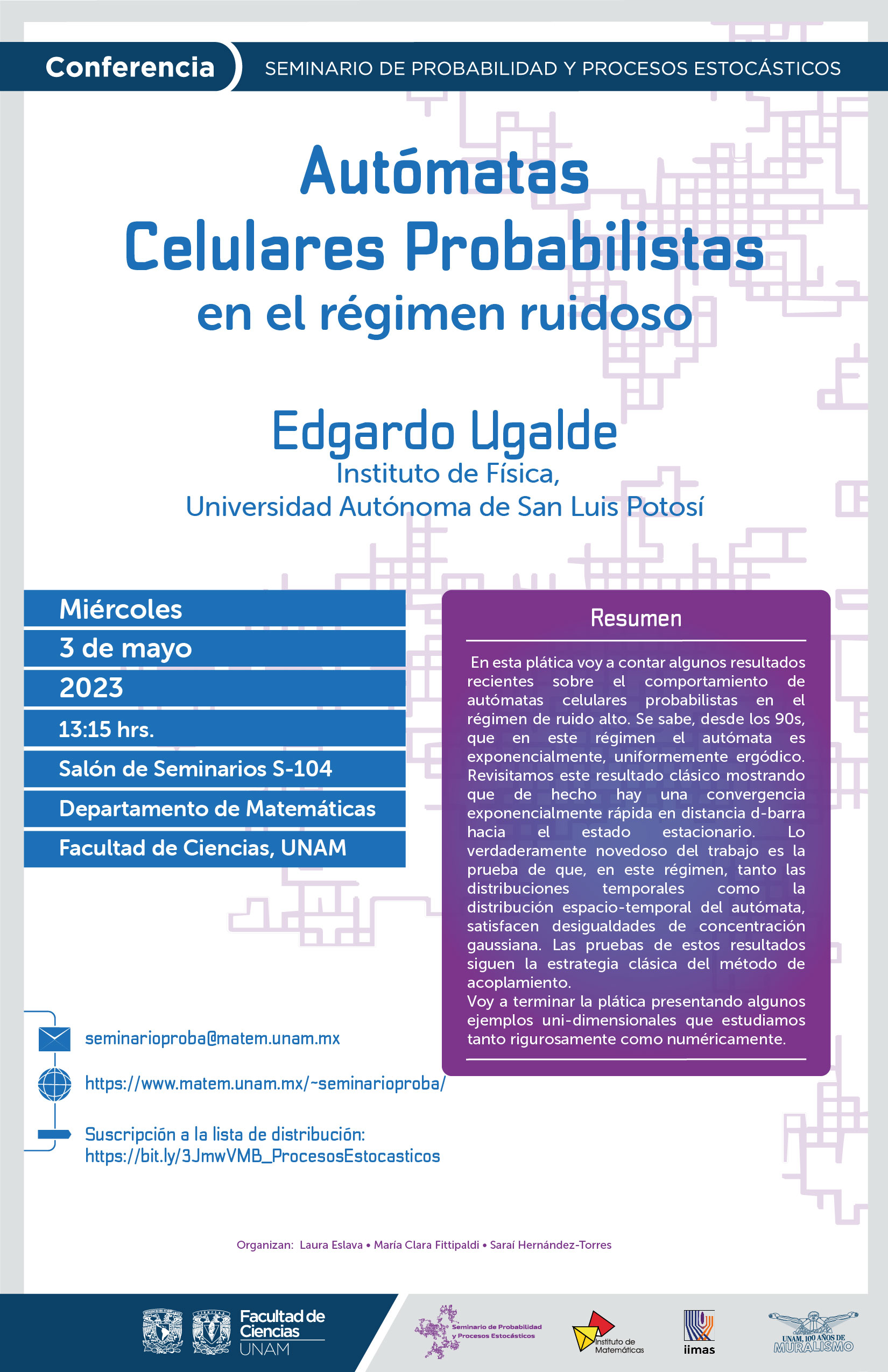 Seminario de Probabilidad y Procesos Estocásticos