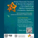 Primer Encuentro Nacional de Jóvenes Investigadores e Investigadoras en Álgebra Conmutativa y Geometría Algebraica