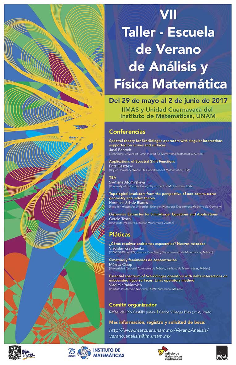 VII Taller – Escuela de Verano de Análisis y Física Matemática